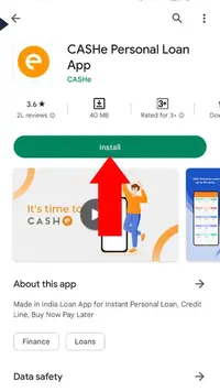 Cashe App Scrren