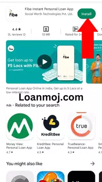 Fibe App loan now