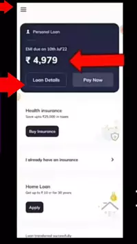 Navi App Loan Scrrenshot