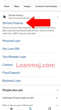 Shriram Finance Se Personals